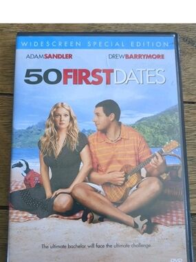 50 First Dates Widescreen Special Edition DVD - Blue/Red/White Cover